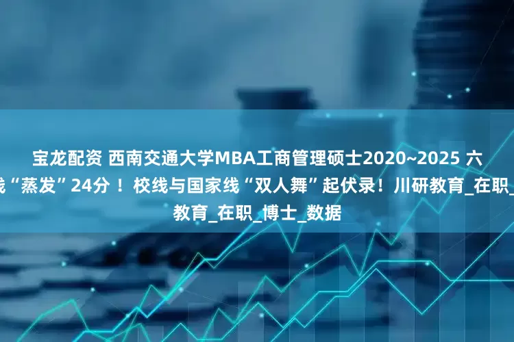 宝龙配资 西南交通大学MBA工商管理硕士2020~2025 六年间复试线“蒸发”24分 ！校线与国家线“双人舞”起伏录！川研教育_在职_博士_数据