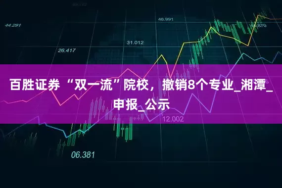 百胜证券 “双一流”院校，撤销8个专业_湘潭_申报_公示